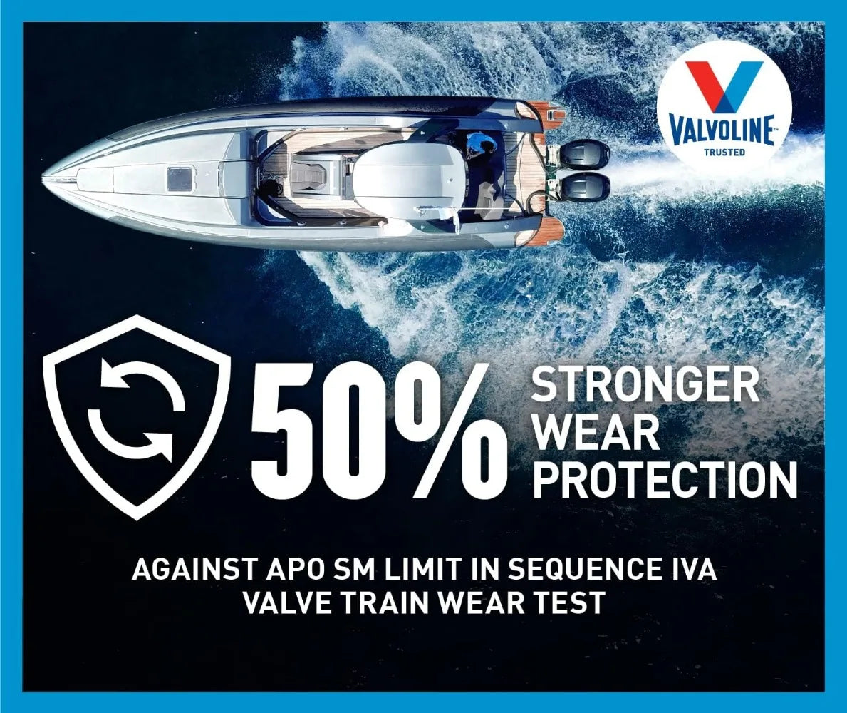 Valvoline 4-Stroke Marine Full Synthetic Engine Oil 1 GA