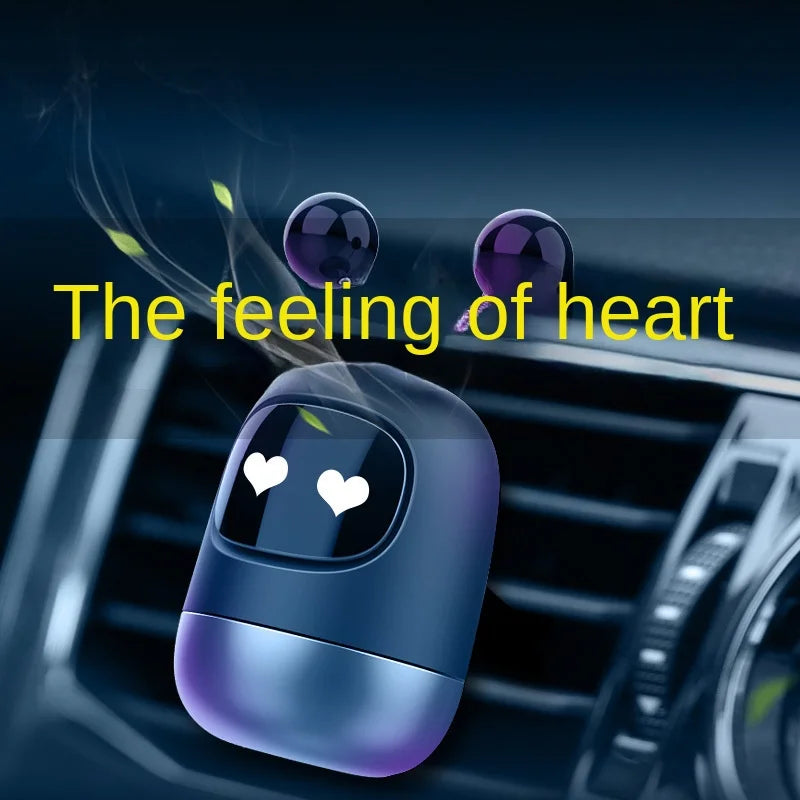 Robot Fragrance Car Air Vent Scent Aromatherapy Auto Air Outlet Perfume Long-lasting Fragrance Clip Diffuser Car Accessories